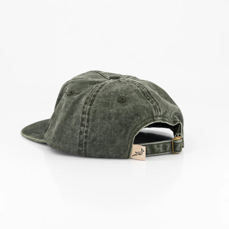 Official SA Legacy Threads™ Springboks satin stitch traditional Cap-Green
