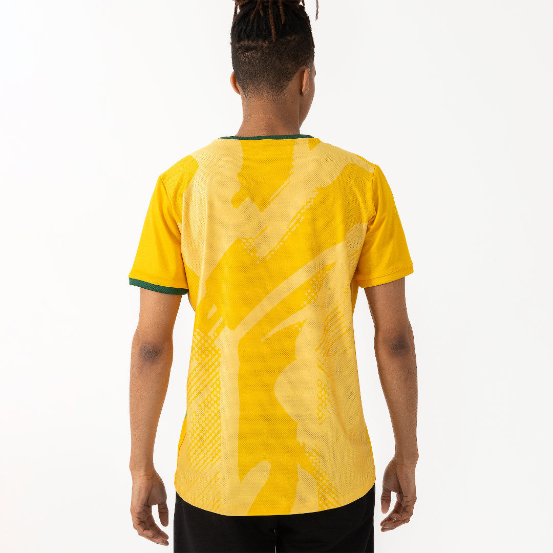 Official SA Legacy Threads™ Le Coq Bafana Home Yellow jersey- Mens