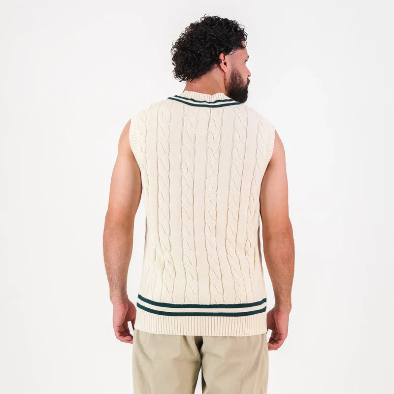Official SA Legacy Threads™ Springboks 95 Vest Knit- Ivory