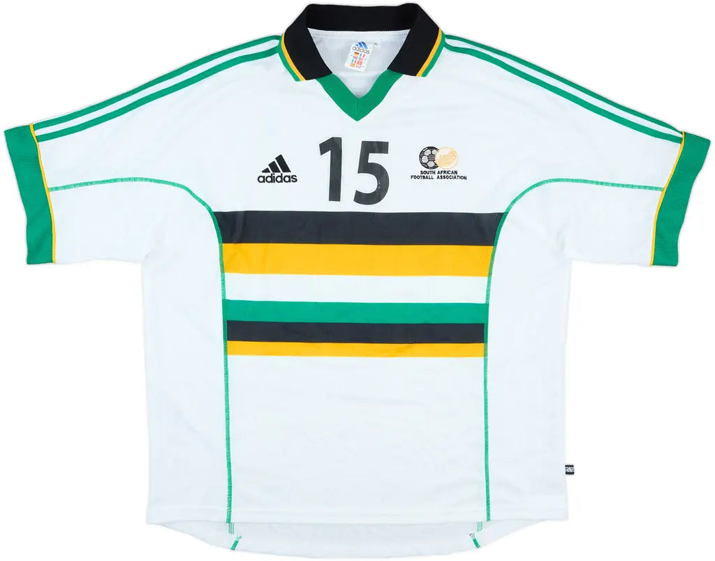 Official SA Legacy Threads™ 1999-02 South Africa Match Issue Home Shirt #15