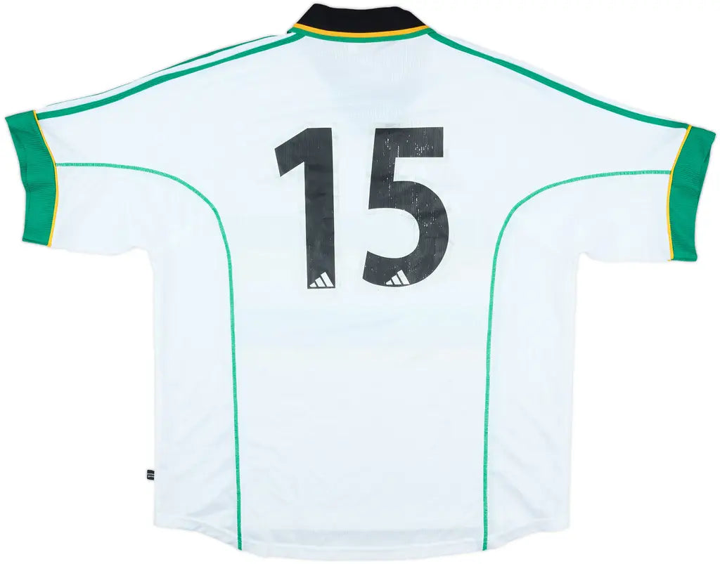 Official SA Legacy Threads™ 1999-02 South Africa Match Issue Home Shirt #15