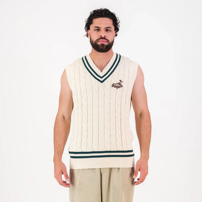 Official SA Legacy Threads™ Springboks 95 Vest Knit- Ivory