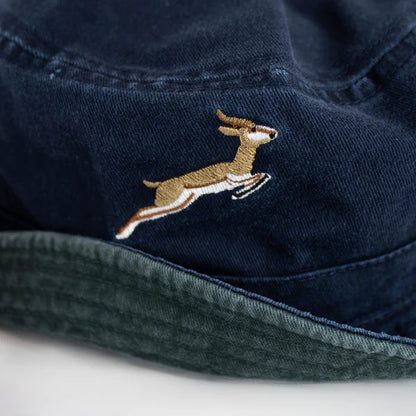 Official SA Legacy Threads™ Springboks Reversible Bucket Hat-OS Green