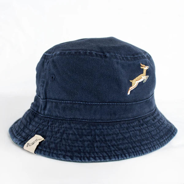 Official SA Legacy Threads™ Springboks Reversible Bucket Hat-OS Green