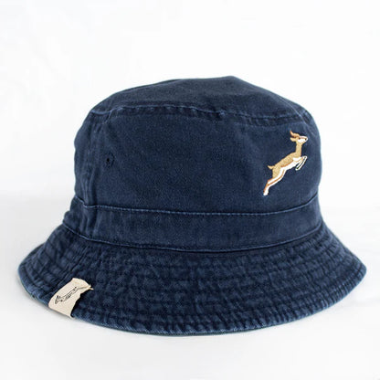 Official SA Legacy Threads™ Springboks Reversible Bucket Hat-OS Green