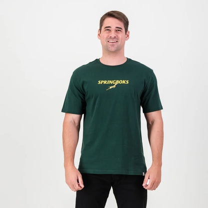 Official SA Legacy Threads™ Springboks Bokkie Regular Tee V1-OS Green