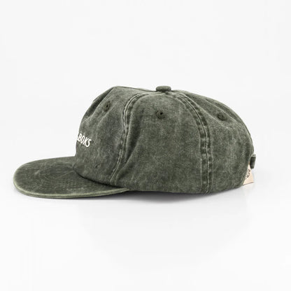 Official SA Legacy Threads™ Springboks satin stitch traditional Cap-Green