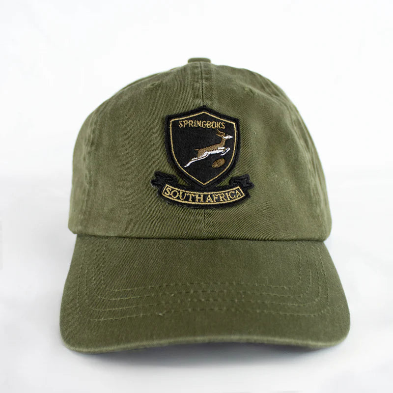 Official SA Legacy Threads™ Springboks Shield Cap-Military Olive