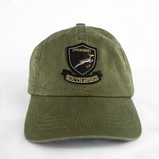 Official SA Legacy Threads™ Springboks Shield Cap-Military Olive