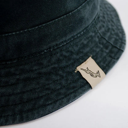 Official SA Legacy Threads™ Springboks Reversible Bucket Hat-OS Green