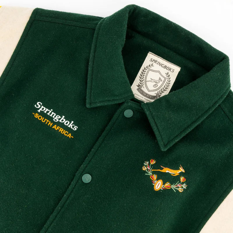 Official SA Legacy Threads™ Springboks Wool Bomber Jacket