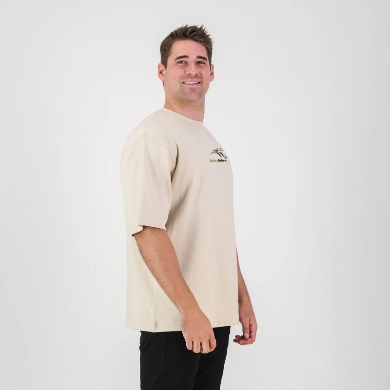Official SA Legacy Threads™ BAFANA BAFANA BOXY CREW T-SHIRT -IVORY
