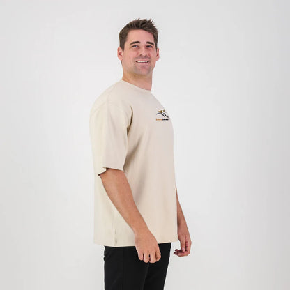 Official SA Legacy Threads™ BAFANA BAFANA BOXY CREW T-SHIRT -IVORY