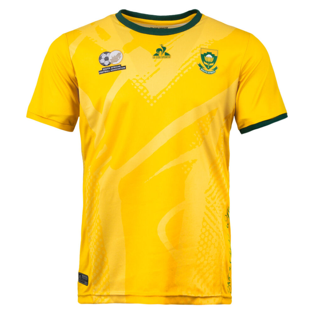 Official SA Legacy Threads™ Le Coq Bafana Home Yellow jersey- Mens