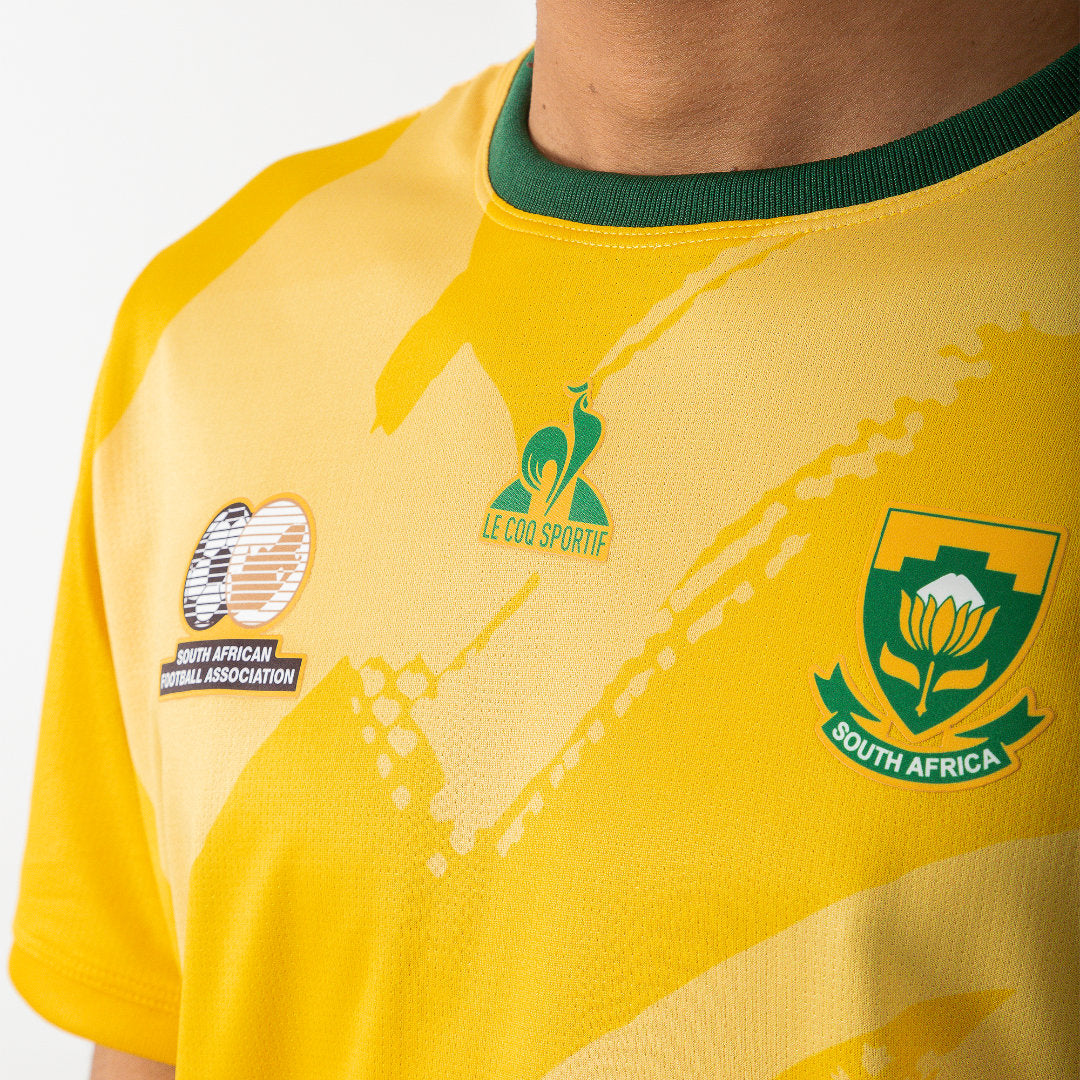 Official SA Legacy Threads™ Le Coq Bafana Home Yellow jersey- Mens