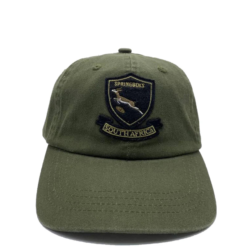 Official SA Legacy Threads™ Springboks Shield Cap-Military Olive
