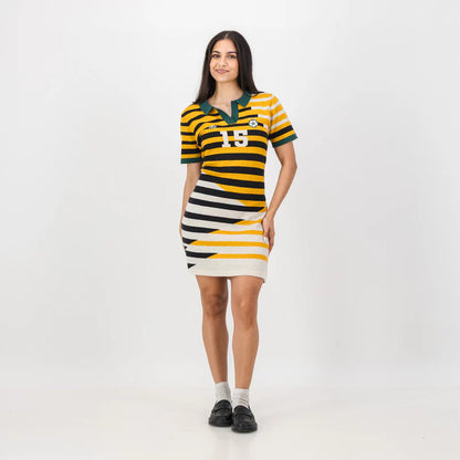 Official SA Legacy Threads™ Doctor Khumalo Knit Dress-Ivory