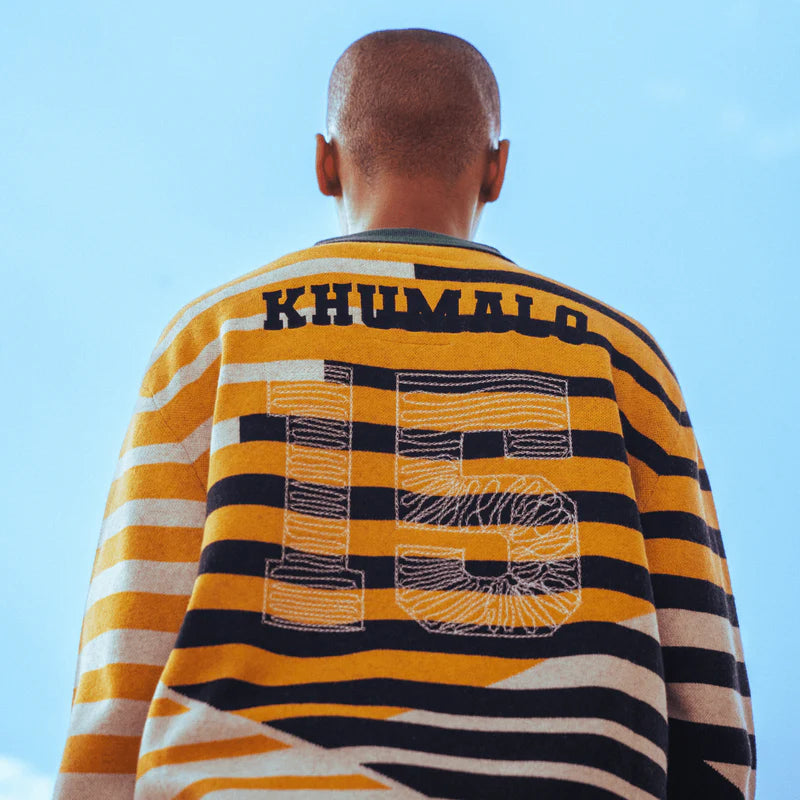 Official SA Legacy Threads™ Doctor Khumalo LS Knitted Jersey-Ivory